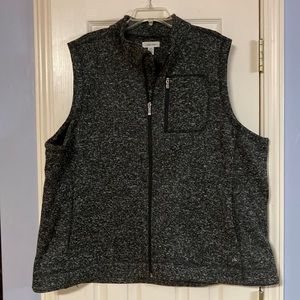 Calvin Klein Womens Vest Size 3X Black and White